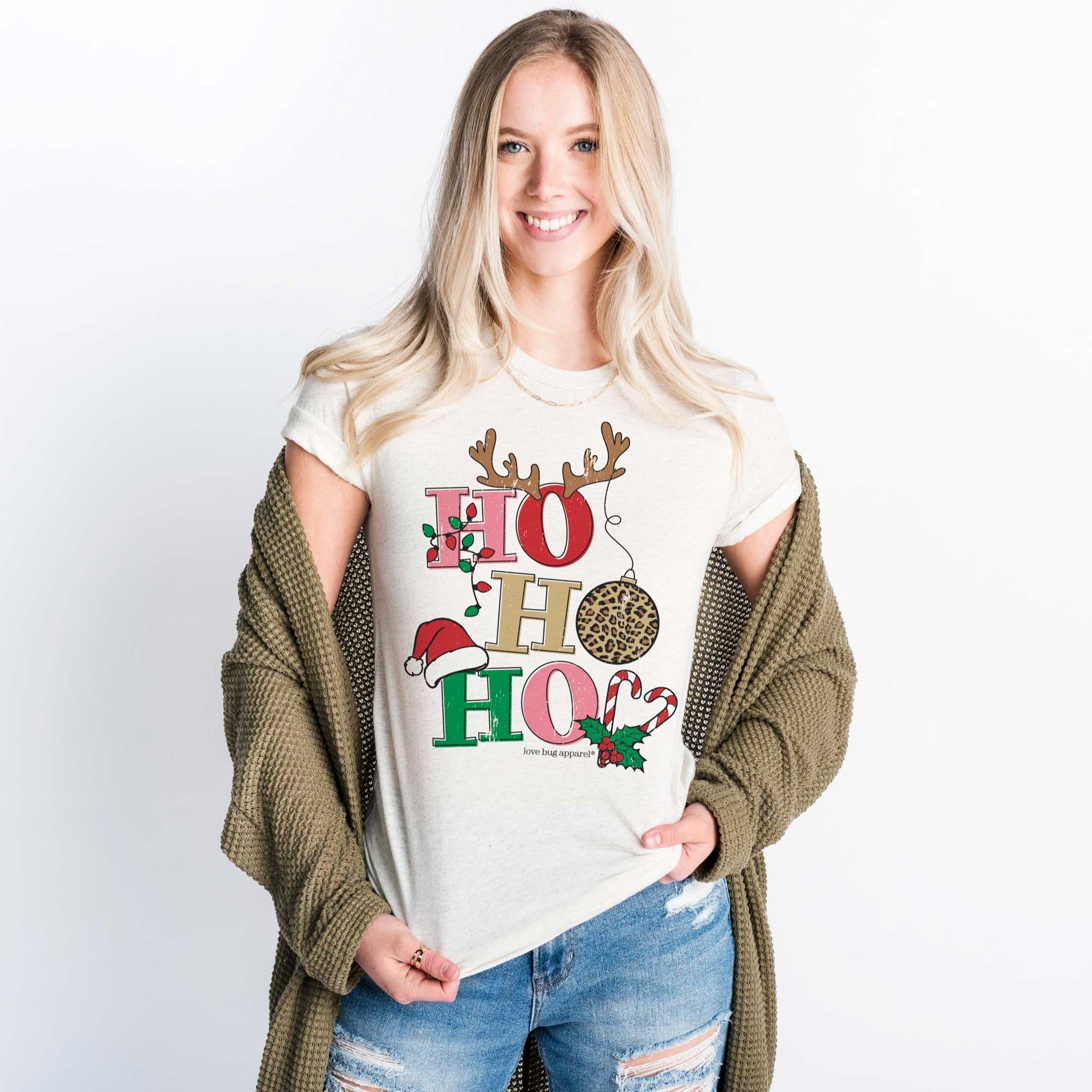 Ho Ho Ho christmas tee shirts