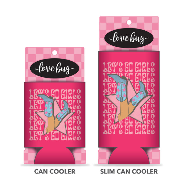 Let's Go Girls Can Coolers & Accessories - Love Bug Apparel®