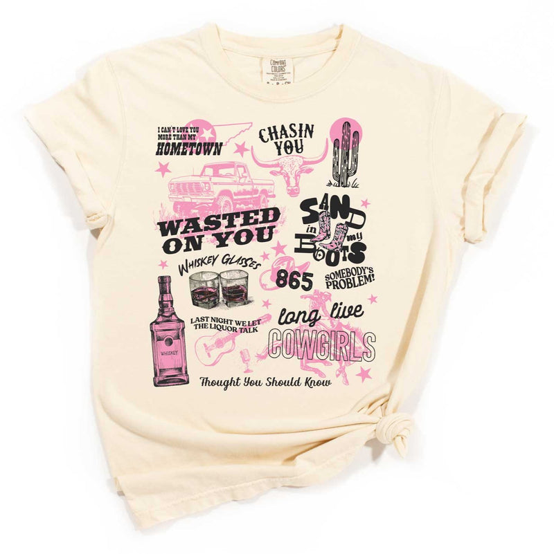 Wasted On You Grid Shirts & Tops - Love Bug Apparel®