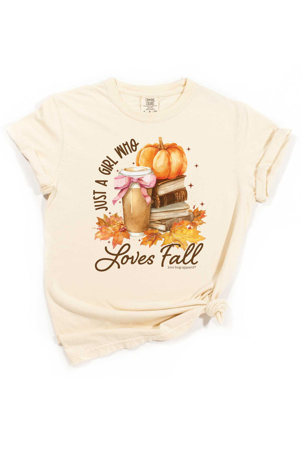 Girl Who Loves Fall Shirts & Tops - Love Bug Apparel®