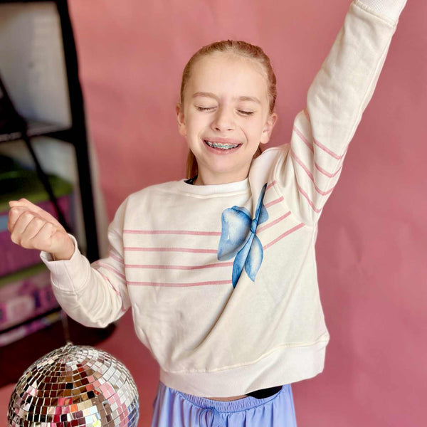 Youth Bow Sweatshirt