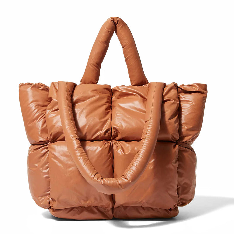Metallic Puffer Tote Bags & Purses - Love Bug Apparel®