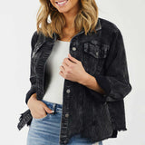 Colorful Corduroy Distressed Jackets - Love Bug Apparel®