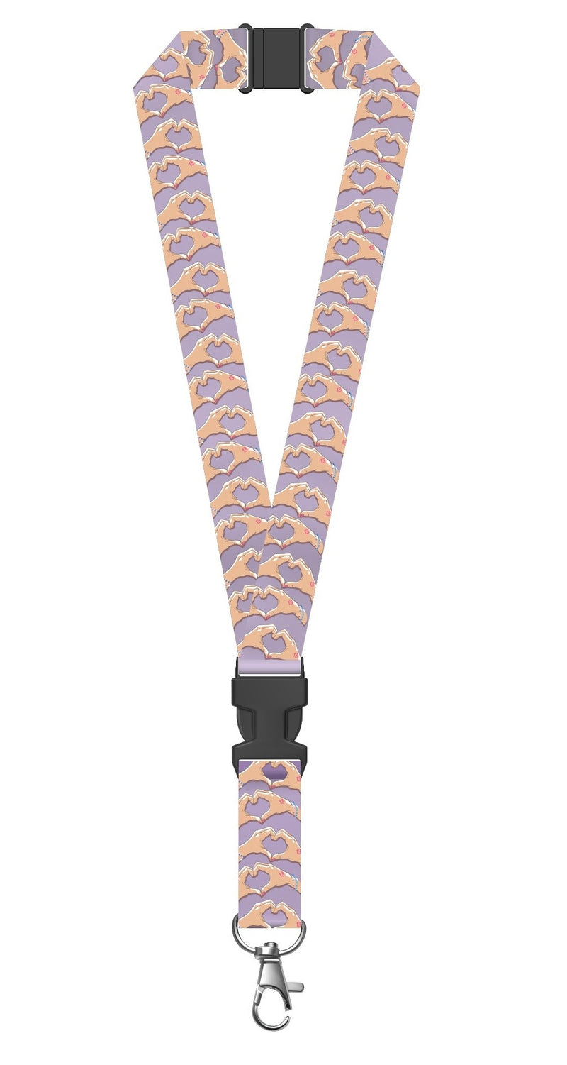 Heart Hands Lanyards & Accessories- Love Bug Apparel