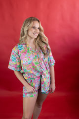 Pink Town Pajama Set  - Love Bug Apparel®