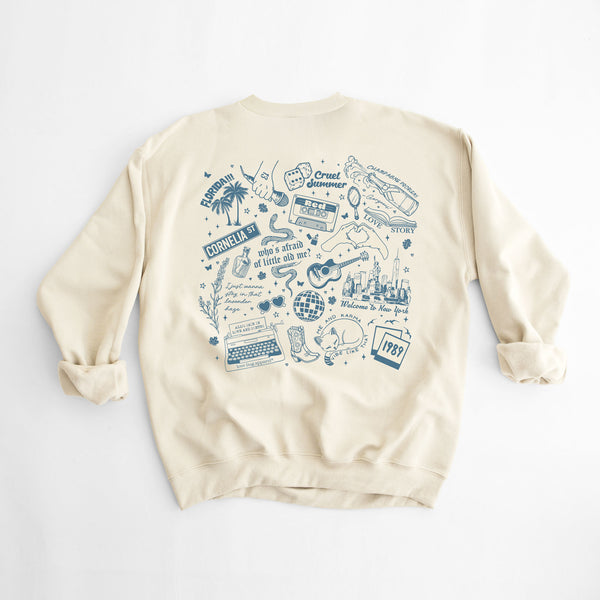 Swiftie Grid Sweatshirts - Love Bug Apparel®