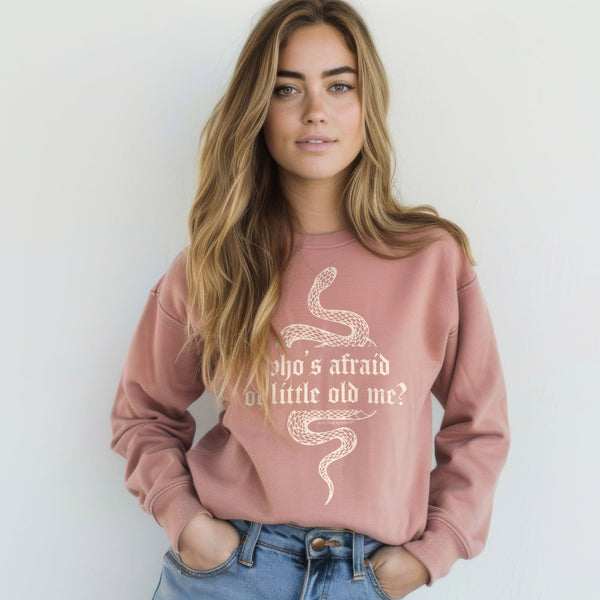 Who's Afraid Of Little Old Me Sweatshirts & Tops - Love Bug Apparel®