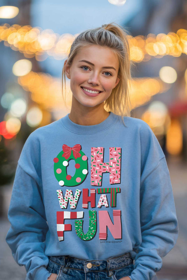 Oh What Fun Adult Sweatshirt