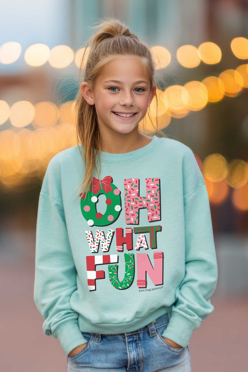 Oh What Fun Youth Sweatshirt