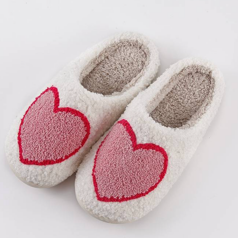 Big Heart Slippers Slippers - Love Bug Apparel®