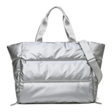 Metallic Quilted Puff Tote Bag Handbags - Love Bug Apparel®