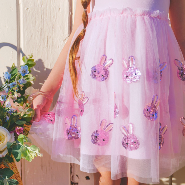 Easter Bunny Pink Tutu Dress  - Love Bug Apparel®