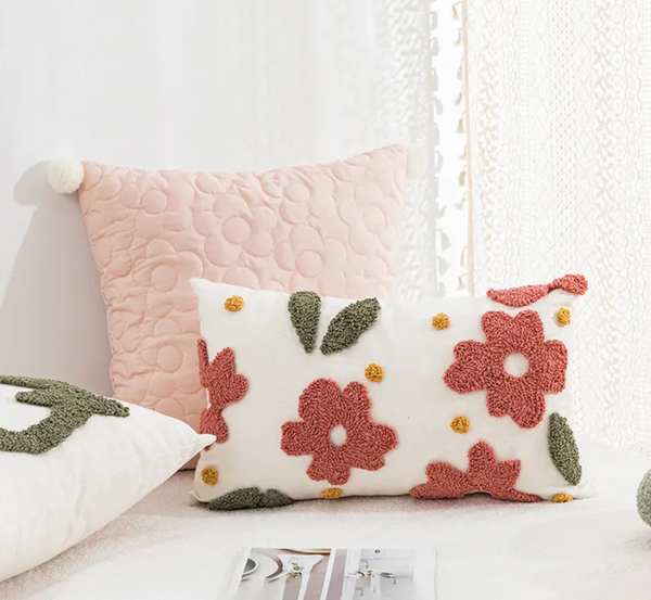Pink Daisy Pillow  - Love Bug Apparel®