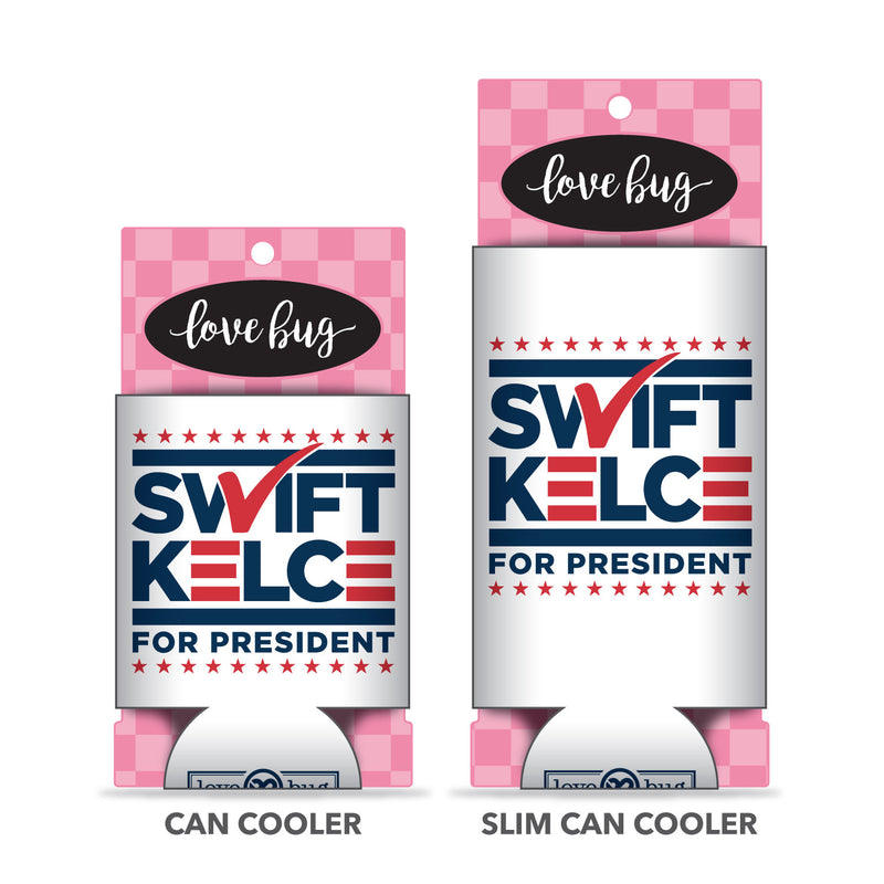 S/K For President Can Cooler Can & Bottle Sleeves - Love Bug Apparel®