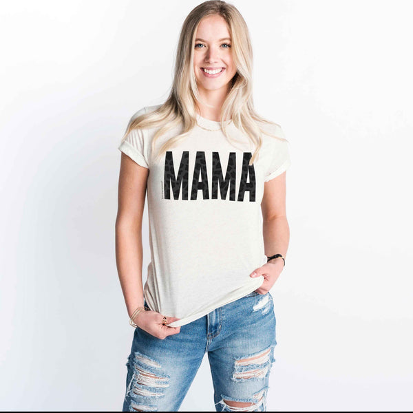 Black Leopard Mama Shirts & Tops - Love Bug Apparel®