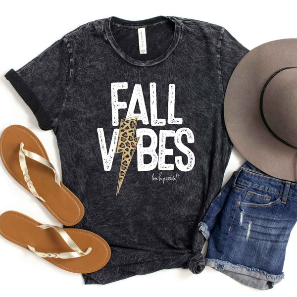 Fall Vibes Mineral Wash Shirts & Tops - Love Bug Apparel®