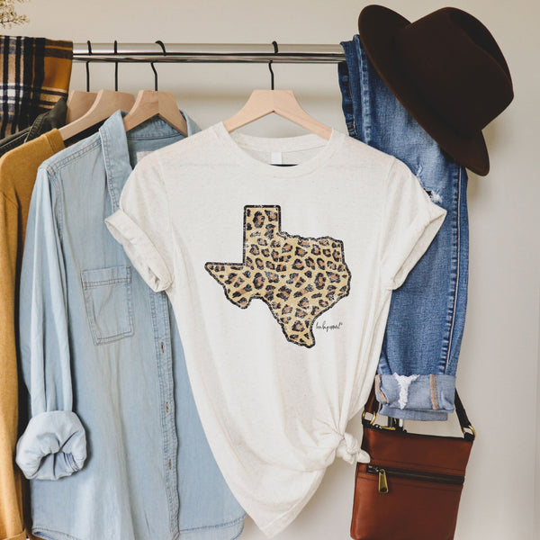 Leopard Texas Shirts & Tops - Love Bug Apparel®