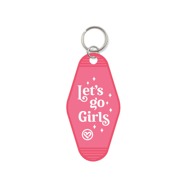 Let's Go Girls Motel Keychains & Accessories - Love Bug Apparel®