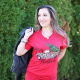 Leopard Christmas Truck Shirts & Tops - Love Bug Apparel®