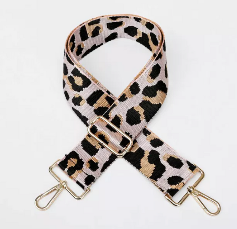 Leopard Guitar Bag Strap 1.5" wide Many Colors Accessories - Love Bug Apparel®