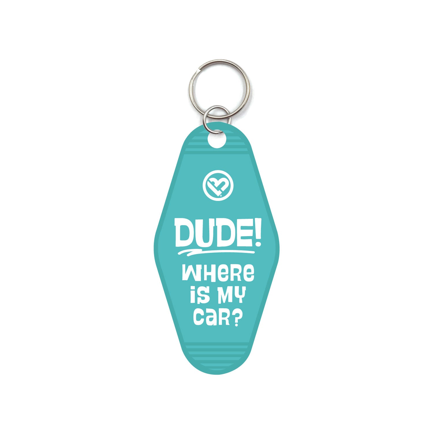 Dude Where's My Car Motel Keychain – Love Bug Apparel